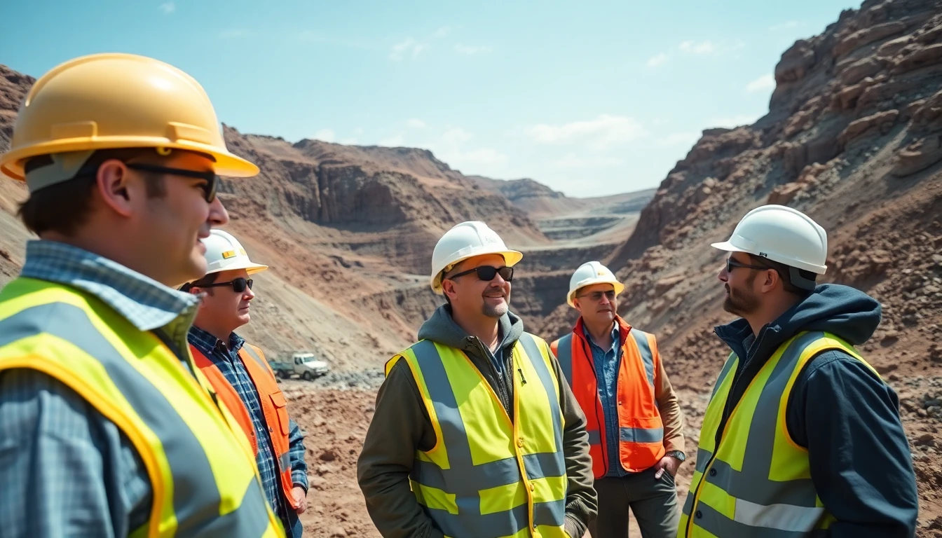 Mine site visit
